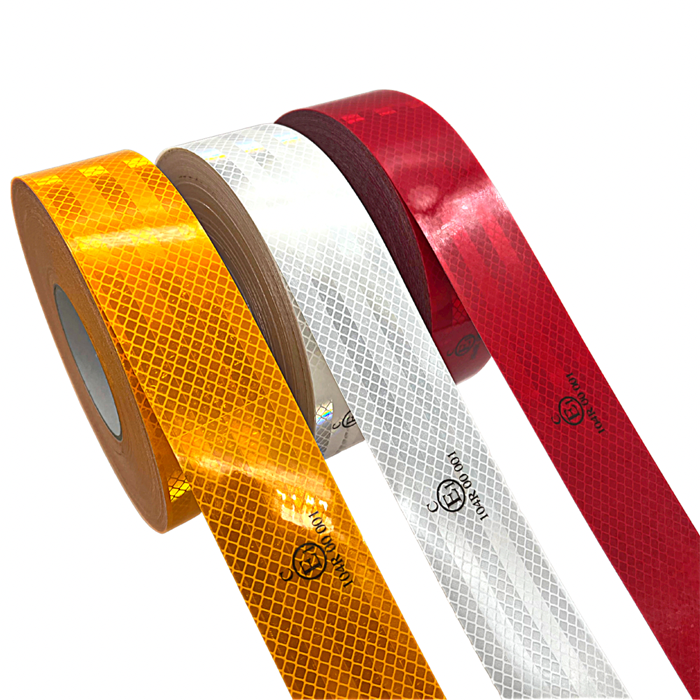 Red White ECE DOT Car Wrap Sticker Paper Reflective Tape Safety