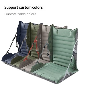 Silla Inflable Automática para Camping, Respaldo Portátil Plegable, Asiento con Cojín para Jardín, <span class=keywords><strong>Playa</strong></span>, Picnic, Pesca y Actividades al Aire Libre - Product Image 2
