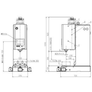 Rắn Bạc lưỡng kim Da Báo Chí tự động t Nut riveting Máy squzeer công cụ Robot công nghiệp bản lề điều kiện động cơ mới được sử dụng - Product Image 4