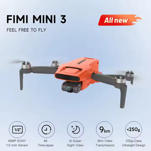FIMI <span class=keywords><strong>MINI</strong></span> 3 <span class=keywords><strong>SE</strong></span> Drone Caméra Professionnel HD GPS Léger 249g, Portée de Contrôle 9 KM, Rétroéclairage LED pour la Photographie, Fibre de Carbone - Product Image 2