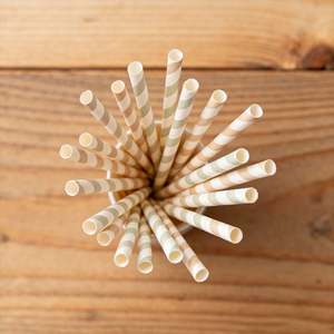 Pajitas de Papel Biodegradables Desechables, Materiales Reciclados, Envases para Bebidas Alcohólicas, Logotipo Personalizado - Directo de Fábrica, Mejor Precio, Alta Calidad - Product Image 1