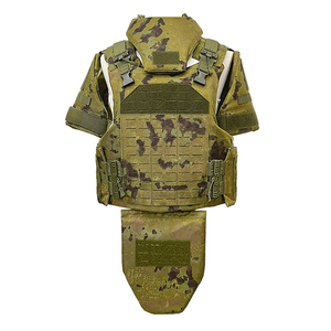 Chaleco táctico de liberación rápida cortado con láser con armadura de hombro de PE estilo ruso — equipo de protección total - Product Image 1