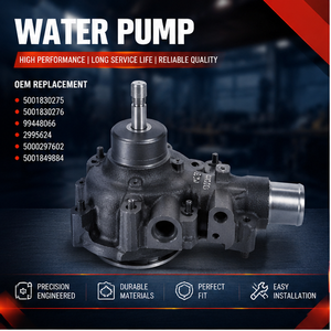 <span class=keywords><strong>Pompe</strong></span> à eau moteur 500361540 5001830275 5001830276 99448066 pour FIAT IVECO DAILY LANCIA OPEL PEUGEOT VW Remplacement OE - Product Image 1