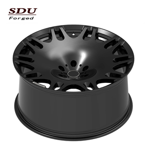 Jantes intelligentes de 23 pouces 2020 G63, motif de boulons <span class=keywords><strong>5x130</strong></span>, boulons centraux 84,1, jantes forgées, revêtement en poudre noir satiné - Product Image 3