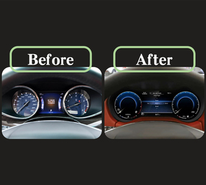 Krando 12.3 ''Linux Instrument Cluster numérique pour Quattroporte <span class=keywords><strong>2013</strong></span> - 2020 Compteur de vitesse de voiture Affichage du cockpit Panneau virtuel - Product Image 3