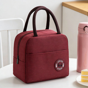 Bolso de mano, bolsa térmica para el almuerzo, bolsa para comida, bolsa de almacenamiento para lonchera, bolsa con hielo, bolsa para lonchera para el trabajo o la escuela - Product Image 4