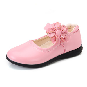 Zapatos <span class=keywords><strong>de</strong></span> Cuero para Niñas, Zapatos <span class=keywords><strong>de</strong></span> Princesa para Vestidos <span class=keywords><strong>de</strong></span> Boda, Zapatos Escolares, Sandalias Negras <span class=keywords><strong>de</strong></span> Verano para Estudiantes, Pantuflas para el Hogar - Product Image 2