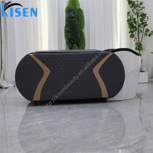 Kisen En gros Fauteuil de massage pour spa capillaire avec fonction lavage de cheveux, vapeur, hydrothérapie et massage thaïlandais, lit de shampoing - Product Image 4