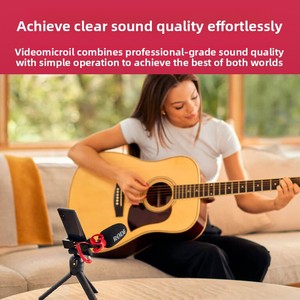 Micrófono Inalámbrico Cardioide <span class=keywords><strong>Videomicro</strong></span> II para Cámara, Teléfono Móvil y Computadora - Product Image 4