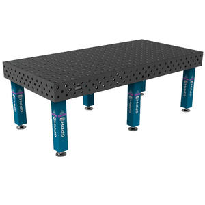 SteelExpert GPPH <b>welding</b> <b>bench</b> 2.4x1.2m, 25mm thick, 28mm holes - Product Image 1