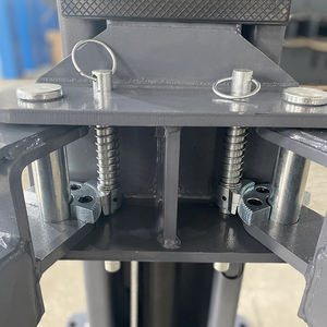 दोहरे सिलेंडर हाइड्रोलिक डिजाइन 4200 किलोग्राम उठाने की क्षमता 3 + 2 ब्रैकेट दो पोस्ट कार लिफ्ट डबल सिलेंडर हाइड्रोलिक लिफ्ट - Product Image 4