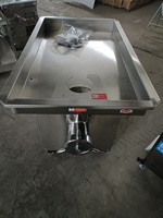 Machine de meulage de beefball de haute qualité hachoir à viande pour squelette de poulet haché de porc de boeuf congelé