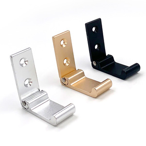 Gancho Plegable de Aleación de Aluminio para Colgar en la Pared, Minimalista, Invisible, Gancho Individual Plegable de Forma Rectangular - Product Image 2