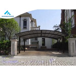 Carports à double toit en aluminium polycarbonate pour <span class=keywords><strong>2</strong></span> <span class=keywords><strong>voitures</strong></span> - Product Image 1