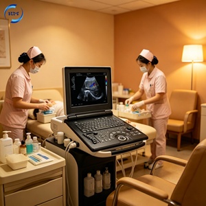 Appareil d'échographie couleur portable haute <span class=keywords><strong>définition</strong></span> multi-mode à 80 éléments avec double prise de sonde - Product Image 6