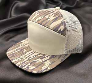 Gorra de Béisbol Unisex con Logotipo Bordado Plano e Impresión Digital Personalizada, Camuflaje, 7 Paneles, 168, Ajustable, Malla, Cierre a Presión - Product Image 2