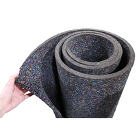 Rouleau de revêtement de sol en caoutchouc isolant acoustique 3mm-20mm