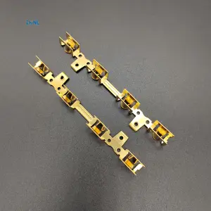 Philippines 4ways Extension Socket Switch Plug Electrical Contact Strip Stamping Part Brass Hardware Electrical Accessories