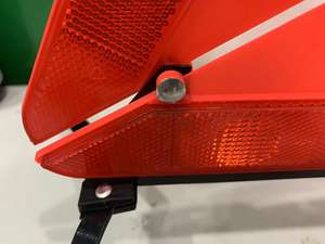 مركبة البلاستيك مثلث التحذير تحذير المبكر جهاز مثلث الطوارئ تسجيل - Product Image 6