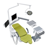 Unité de fauteuil dentaire professionnelle de haute qualité implantée avec des équipements médicaux médicaux avec écran LCD