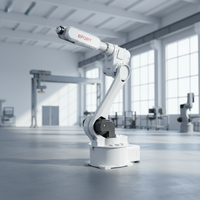 Robot industriel EFORT haute vitesse à 6 axes, précision de 0,05 mm, charge utile de 10 kg, 1 kW, 380 V, pour machine de préhension et de placement, et asservissement de machines d'assemblage