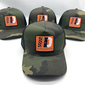Custom Low Profile Two Tone Plain 5 Five Panel Blank Gorra Trucker Camouflage Baseball Sports Golf Snapback Caps Hats