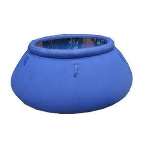 Collapsible Self Supporting Water Storage Onion Tank Rain Water Collection Bladder Tank For Forest Fire Fighting