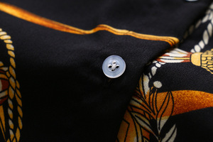 Camicette Eleganti con Stampa <span class=keywords><strong>a</strong></span> Catena per Donne, Camicie <span class=keywords><strong>Lunghe</strong></span> da Ufficio in Chiffon, Protezione Solare, <span class=keywords><strong>Maniche</strong></span> <span class=keywords><strong>Lunghe</strong></span>, Abbigliamento di Lusso Autunnale - Product Image 5