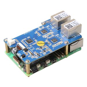 公式 <span class=keywords><strong>Raspberry</strong></span> <span class=keywords><strong>Pi</strong></span> MP2.5GD 開発ボード、<span class=keywords><strong>5</strong></span> PCIE からデュアル 2.5G イーサネット HAT RTL8125 無料 <span class=keywords><strong>OS</strong></span> ドライブ パッケージ付き - Product Image 1