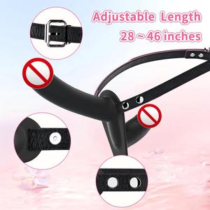 Vibrador Dildo Strapless de 10 Velocidades, Doble Vibración, Punto G, Juguetes Sexuales para Mujeres, Parejas, Masajeador Anal - Product Image 2