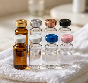 Suministro de Fábrica: Botellas Cosméticas Transparentes Vacías de 3ml, 5ml, 10ml para Polvo Liofilizado, Impresión a Color Personalizada, Envío Rápido - Product Image 1