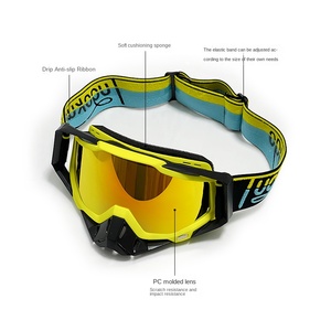 Gafas de Protección para Motociclismo <span class=keywords><strong>Todoterreno</strong></span>, ATV, Esquí, Ciclismo de Montaña, Descenso, Deportes al Aire Libre, Resistentes al Viento, Marco de TPU - Product Image 4