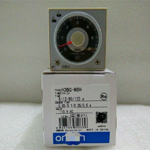 Plc Time <b>Relay</b> H3BG-N8H 100-120VAC 1PC Plc Time <b>Relay</b> H3BG-N8H 100-120VAC 1PC - Product Image 1