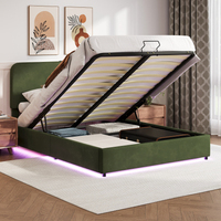 Großhandel Neues Design Kombination aus Holzbett 140x200 mit Marken-Großhandelsschränken und Betten