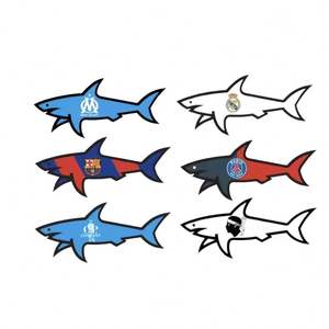 สติกเกอร์ NEW Blnieece Paul Et Shark โรงงานขายส่ง วัสดุตกแต่ง PVC กันน้ำ แบบกำหนดเอง เหมาะสำหรับโทรศัพท์มือถือ - Product Image 1