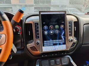 วิทยุติด<span class=keywords><strong>รถ</strong></span>ยนต์ขนาด 14.5 นิ้ว รองรับ Carplay 5G เครื่องเล่นมัลติมีเดียสเตอริโอ หน้าจอแบบ Tesla ระบบ Android 12 สำหรับ<span class=keywords><strong>รถ</strong></span>ยนต์ <span class=keywords><strong>GMC</strong></span> Sierra Chevrolet Silverado ปี 2013-2019 - Product Image 3