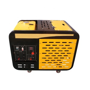 가정용 사일런트 오픈 프레임 5-10kw 공냉식 디젤 발전기 - Product Image 5