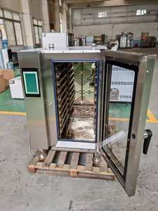 Four à vapeur électrique combiné commercial à 20 plateaux lavage automatique à convection multifonction <span class=keywords><strong>pour</strong></span> pizza nouvel état fabriqué <span class=keywords><strong>pour</strong></span> les restaurants - Product Image 5