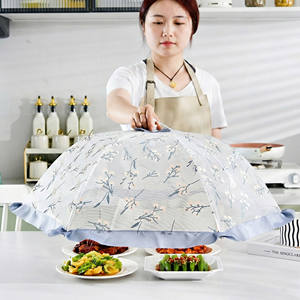 Housse de protection alimentaire pliable en dentelle, style parapluie, élégante, pour gâteaux et fruits, anti-mouches et insectes, pour <span class=keywords><strong>table</strong></span> de repas et fêtes - Product Image 3