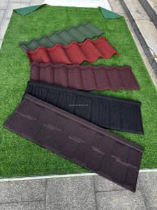 بلاط سقف من الفولاذ المطلي برقاقات ملونة بسعر المصنع بسعر رخيص ، بلاط تسقيف باليورو مطلي بالأحجار في أمريكا الوسطى - Product Image 6