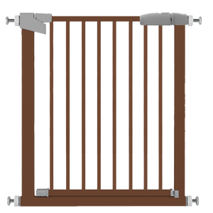 Barrière de sécurité intérieure pour enfants Babi sans perçage avec rallonge et porte pour petit chien ou animal de compagnie - Product Image 1