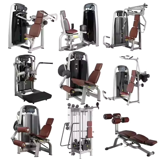 YG-1001 High-end Adjustable Full Gym Setup Commercial Fitness Equipment Steel Construction 10-Year Warranty for Fitness Clubs