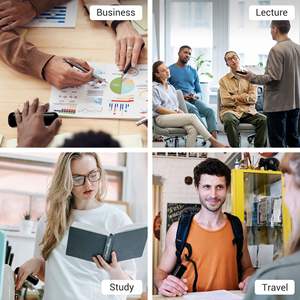 Dispositif de <span class=keywords><strong>traduction</strong></span> G5PRO - Traducteur vocal multilingue transfrontalier, pour voyages multilingues, <span class=keywords><strong>traduction</strong></span> par <span class=keywords><strong>photo</strong></span>, enregistrement audio - Product Image 3