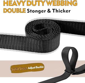 Système de laisse de <span class=keywords><strong>chien</strong></span> de lit de camion pour deux chiens Attache de ramassage Attache de harnais de <span class=keywords><strong>voiture</strong></span> Ceinture de retenue de ramassage robuste Réglable - Product Image 6