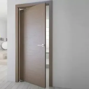 住宅用木製ドアモダンデザインオーク材ピボットドア玄関