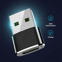 Adaptateur OTG portable Xput Type C, USB C femelle vers USB 2.0 mâle, convertisseur prenant en charge la charge rapide PD 12V 3A pour téléphone, tablette, ordinateur portable