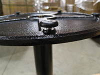Piétement de table rond en fer pour tables de bistrot et de restaurant, plusieurs tailles disponibles