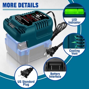 Mini Cargador Rápido para <span class=keywords><strong>Batería</strong></span> Kobalt de 24V, Compatible con Baterías de Litio Kobalt de 24 Voltios KB624-03 KB524-03 KB424-03 - Product Image 2