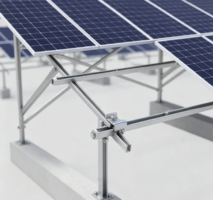 Sistema de Soporte Solar de Acero Galvanizado de Primera Calidad para Edificios Comerciales en Ubicaciones de Oriente Medio y Península Árabe - Product Image 1
