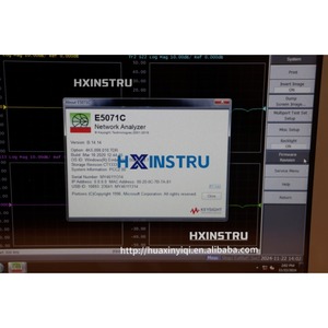 เครื่องวิเคราะห์เครือข่ายเวกเตอร์ Keysight E5071C-4K5 300kHz-20GHz 4 พอร์ต, ขายตามสภาพปัจจุบัน - Product Image 3